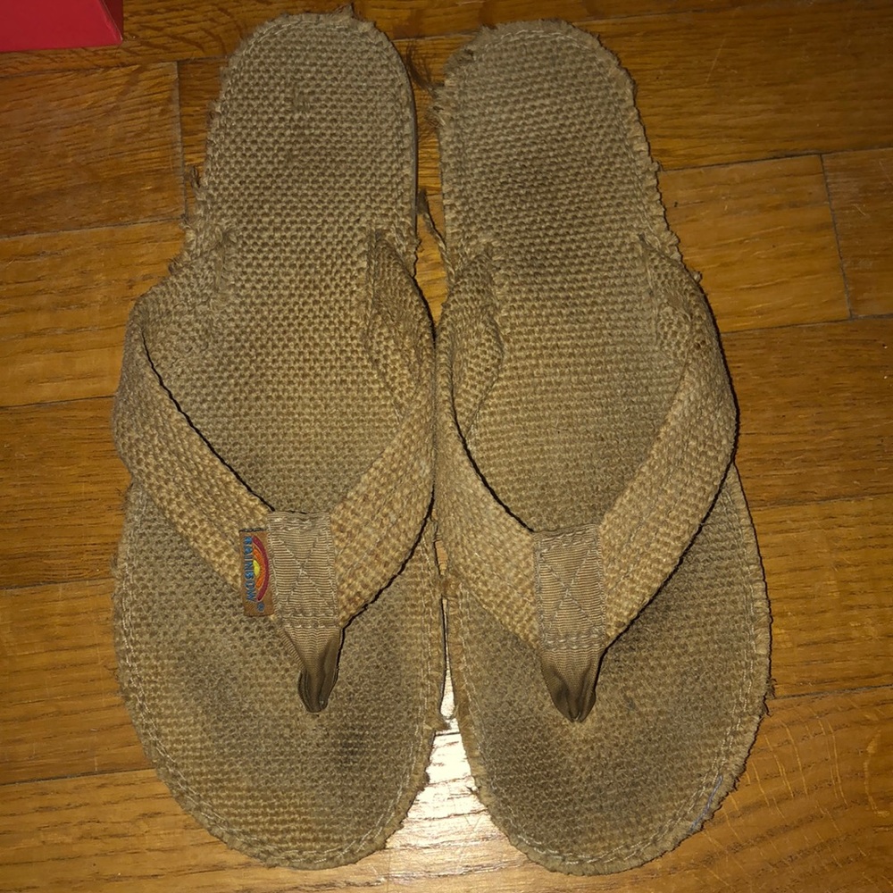Rainbow flip flop